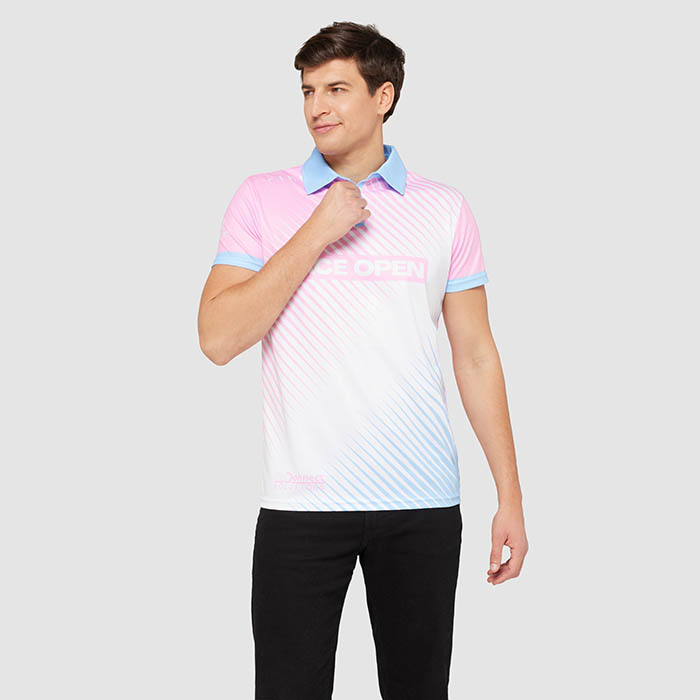 Polo sublimé en tissu maille 145gsm. publicitaire personnalisé - vue 4