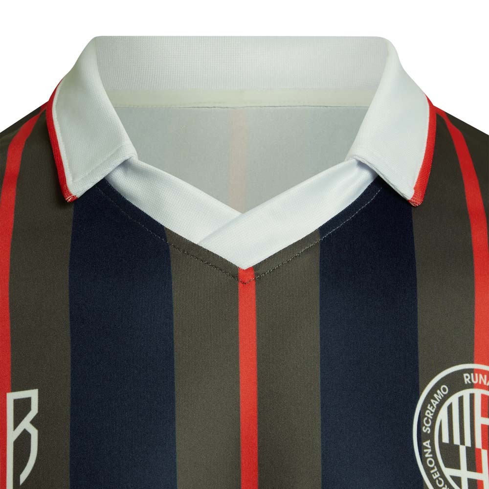 Maillot rétro Premier avec col en V – 180 g/m² publicitaire personnalisé - vue 4