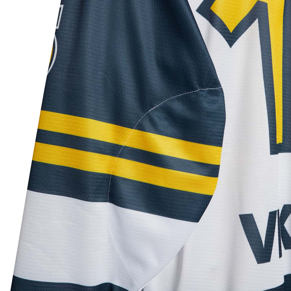 Maillot de hockey sur glace avec col à lacets – 220 g/m² publicitaire personnalisé - vue 4