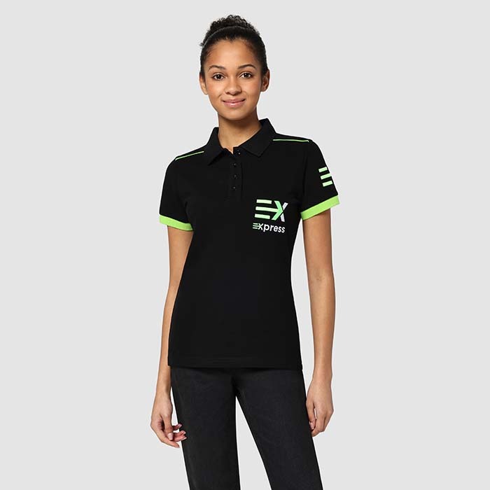 CG1006 Polo en coton avec passepoils contrastés 190gsm publicitaire personnalisé - vue 5