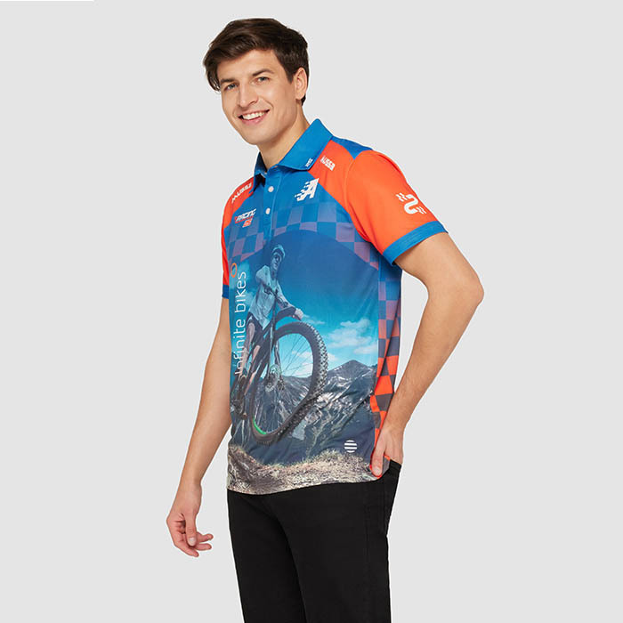 CG1011 Fabriqué en tissu blanc 95 % polyester et 5 % élasthanne d'environ 180 gsm. C... publicitaire personnalisé - vue 5