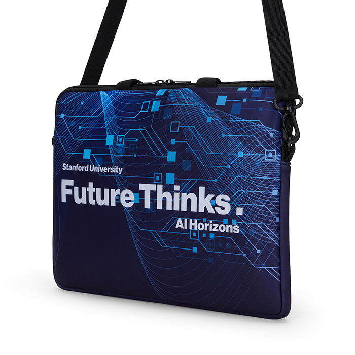 Housse pour ordinateur portable avec fermeture éclair et pochette pour trolley. publicitaire personnalisé - vue 5