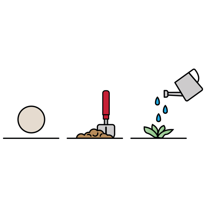 Sous-verres en papier semences imprimés en quadri. publicitaire personnalisé - vue 5