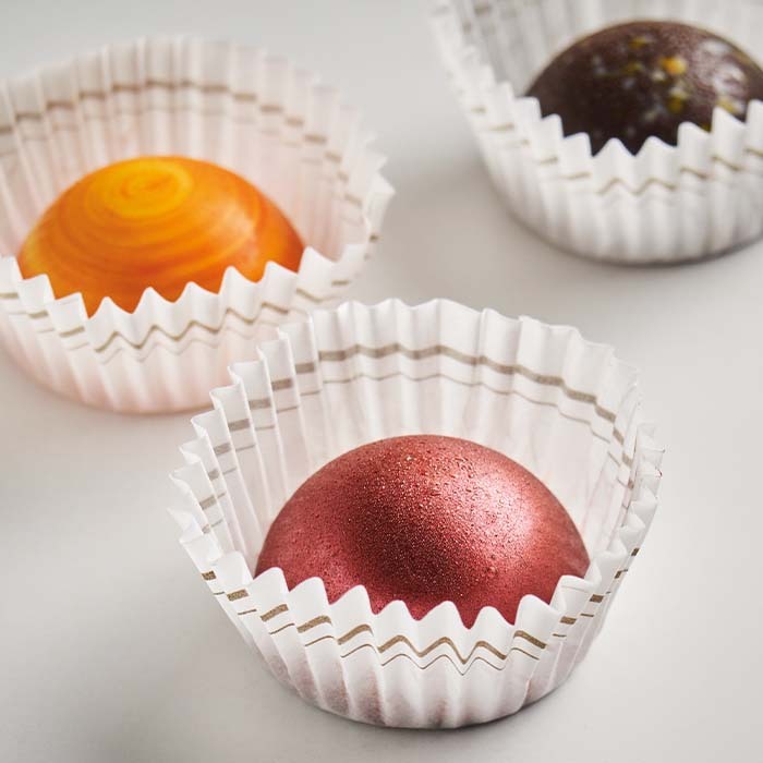 3 thés zen et un bonbon belge dans un coffret cadeau. publicitaire personnalisé - vue 5