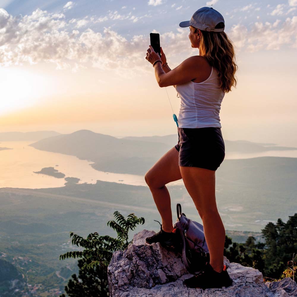 Porte-badge et porte-téléphone robuste anti-chute et antivol publicitaire personnalisé - vue 5