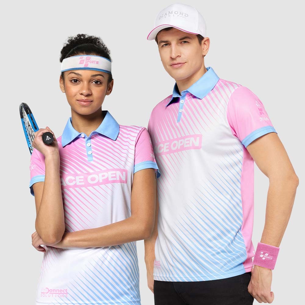 Poignets de sport en polyester multicolore, pour maitriser sa transpiration. publicitaire personnalisé - vue 5