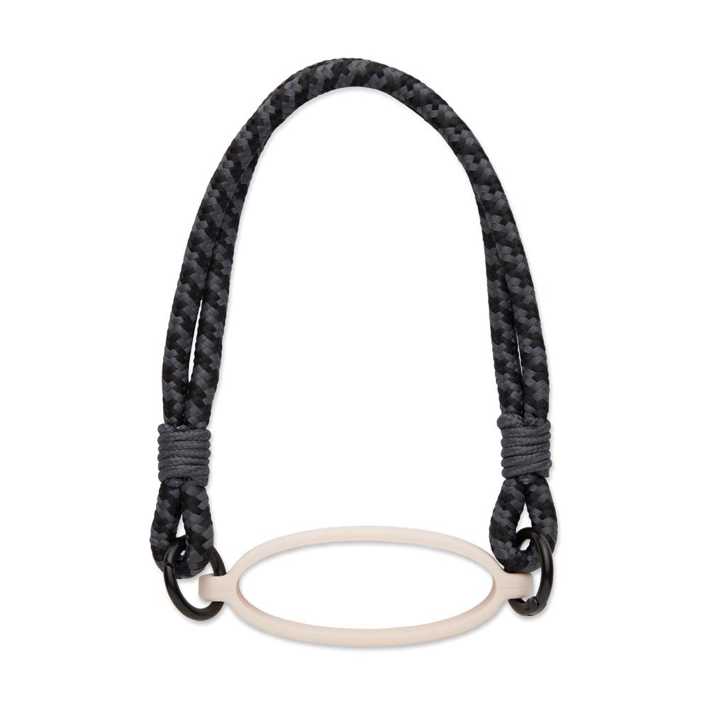 MLBH02 Porte-bouteille à cordon bicolore avec étiquette/logo, selon votre design. publicitaire personnalisé - vue 5