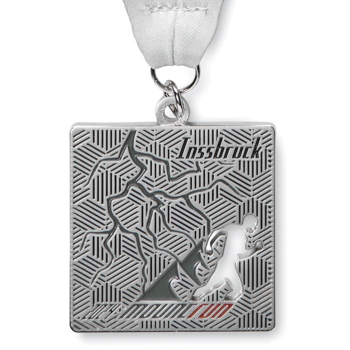 Médaille en alliage de zinc (≤25cm2 / 3 couleurs). publicitaire personnalisé - vue 5