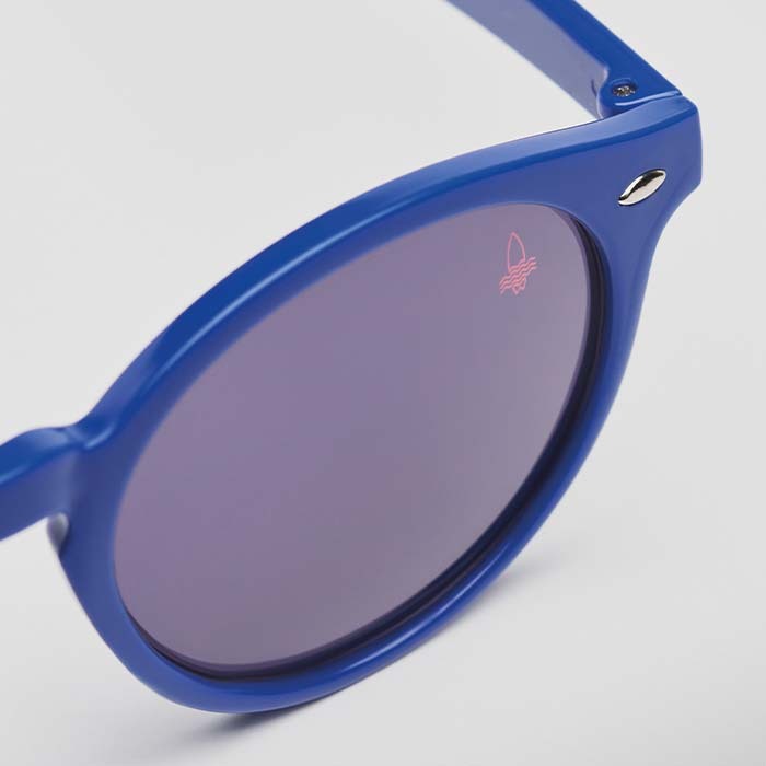 Lunettes de soleil rondes avec monture en rPET publicitaire personnalisé - vue 5