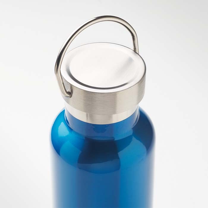 MS8450 Bouteille double paroi en acier inoxydable de 500ml. Quadri 360° incl. publicitaire personnalisé - vue 5