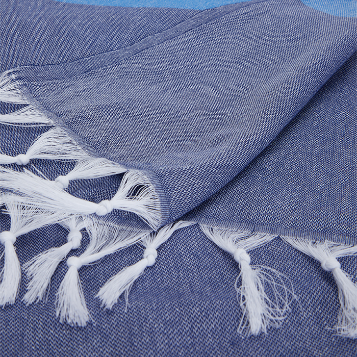 Serviette de Hammam en coton 150gm avec votre logo publicitaire personnalisé - vue 5