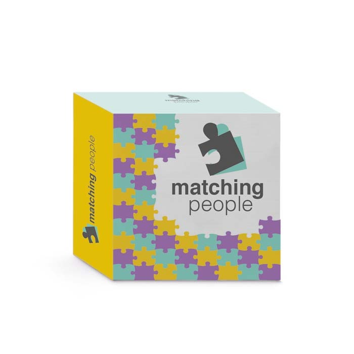 PPCB01 Bloc mémo en papier avec votre motif sur 900 feuilles non adhésives. publicitaire personnalisé - vue 5