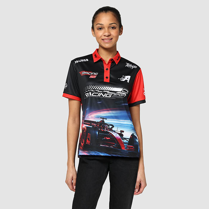 SG1013 Polo sublimé avec col et bas de manches imprimés Premier publicitaire personnalisé - vue 5