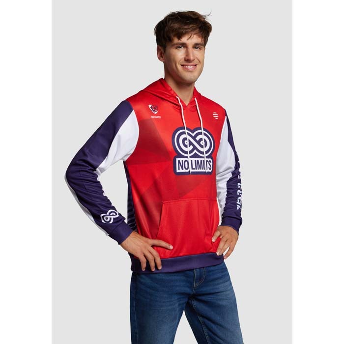 SG1032 Sweat à capuche unisexe sublimé en quadri à votre motif. publicitaire personnalisé - vue 5