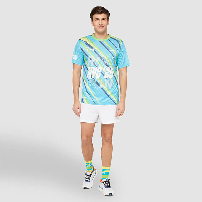 T-shirt à carreaux ultraléger 100g. publicitaire personnalisé - vue 5