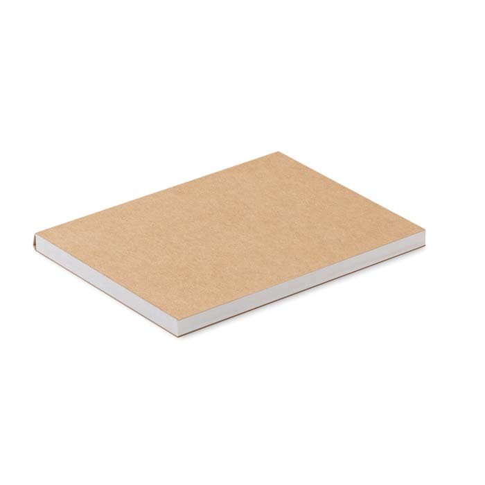 SNES00 Couverture souple avec 100 notes adhésives imprimées en papier recyclé. publicitaire personnalisé - vue 5