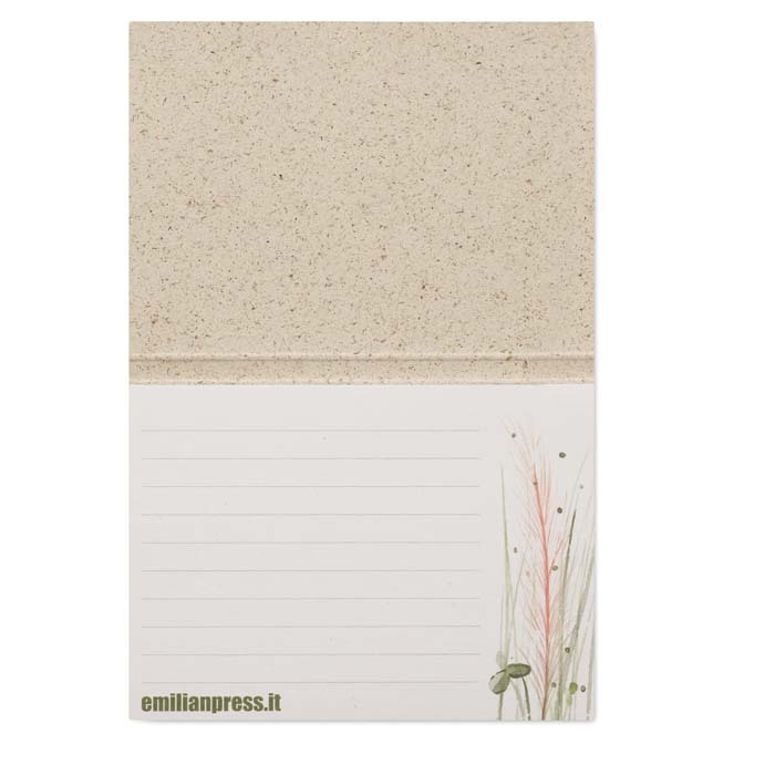 SNGS50 Couverture souple avec 50 notes adhesives recyclées imprimées. publicitaire personnalisé - vue 5