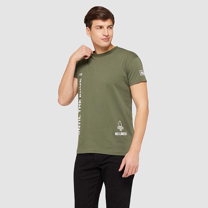 CG1001 Fabriqué en 100% coton peigné, jersey d'environ 155 gsm. Col rond bicolore. publicitaire personnalisé - vue 6