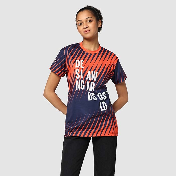 T-shirt unisexe sublimé publicitaire personnalisé - vue 6