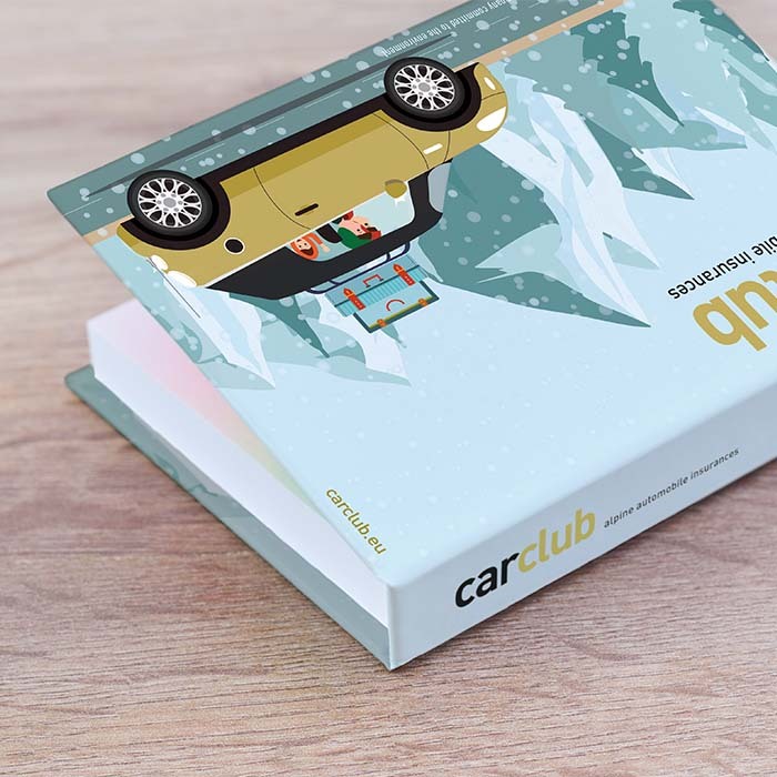 COMB01 Notes et carnets personnalisé publicitaire personnalisé - vue 6