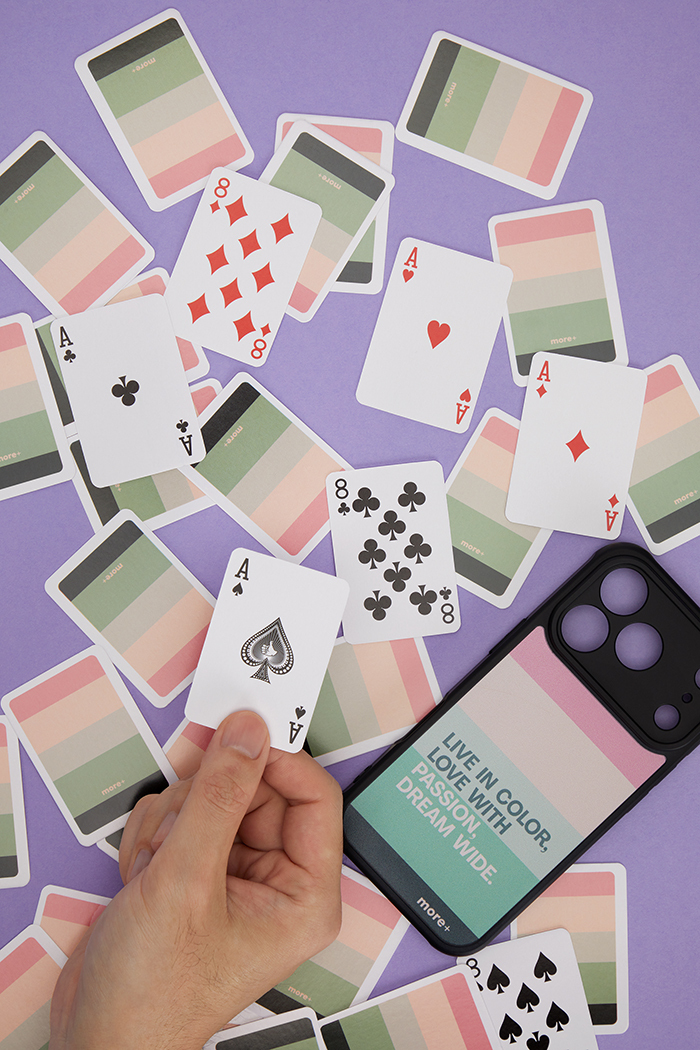 32 cartes de jeu de voyage, dessin sur 1 face. publicitaire personnalisé - vue 6