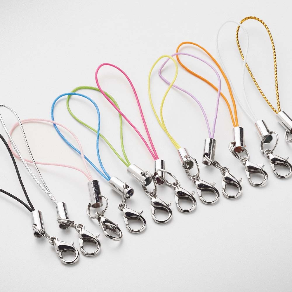 Bracelet à charms de téléphone avec porte-clés en corde. publicitaire personnalisé - vue 6