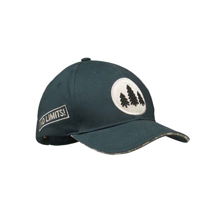 MH2004 Casquette de baseball à 6 panneaux, fabriquée en coton lourd brossé 280gsm, a... publicitaire personnalisé - vue 6
