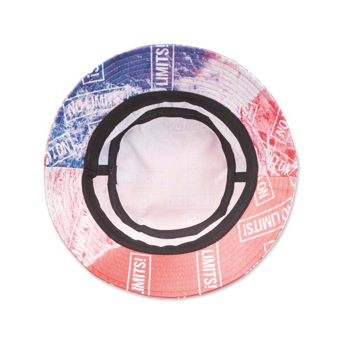 MH2321 Bob en polyester 260gsm en quadrichromie. Motif sur un côté et choix entre un... publicitaire personnalisé - vue 6