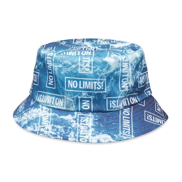 MH2322 Bob réversible en polyester 260 g/m² en quadrichromie. Design sur deux côtés ... publicitaire personnalisé - vue 6