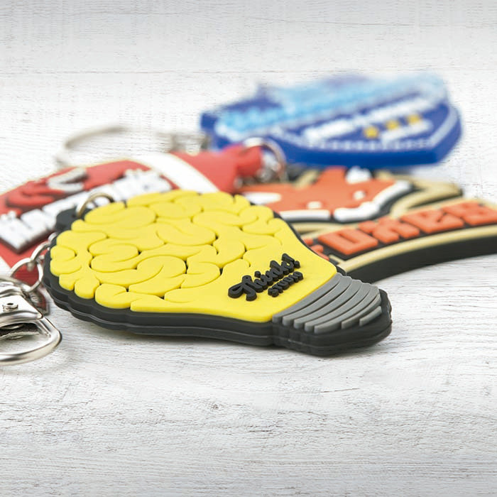 MK1002 Votre motif sur les 2 faces et un anneau fendu standard. (≤25cm2) publicitaire personnalisé - vue 6