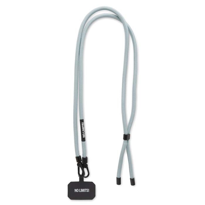 Cordon porte téléphone crossbody avec mousqueton en option. publicitaire personnalisé - vue 6