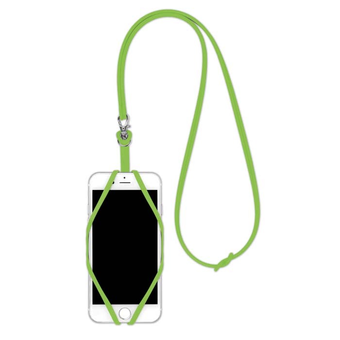 Support smartphone en silicone avec compartiment pour cartes. publicitaire personnalisé - vue 6