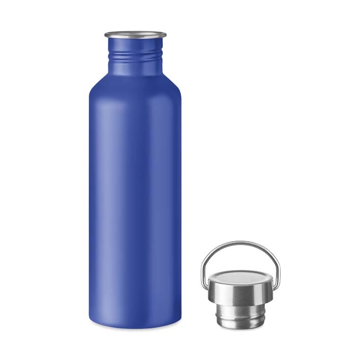 Bouteille simple paroi en acier inoxydable de 500ml. Quadri 360° incl. publicitaire personnalisé - vue 6