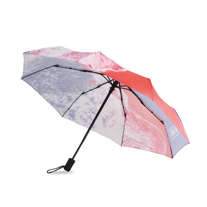 MU2007 ⌀95cm/21″ . Motif en quadri (photo) sur tous les panneaux. publicitaire personnalisé - vue 6