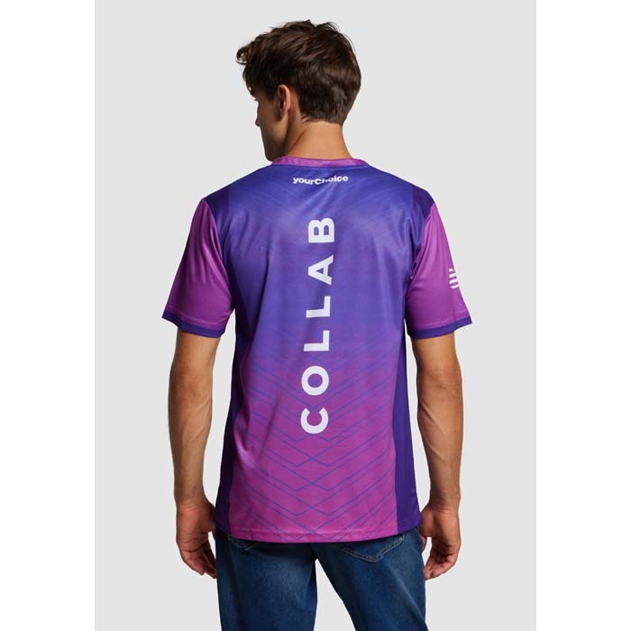 T-shirt col rond en polyester sublimé 145g publicitaire personnalisé - vue 6