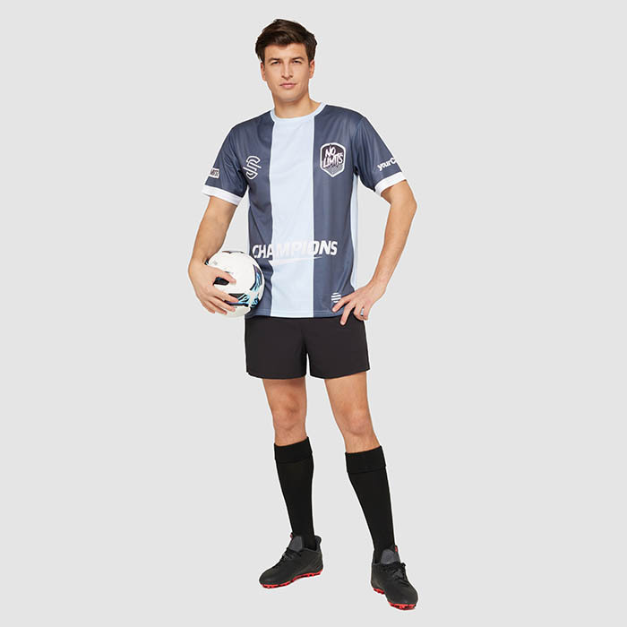 Maillot sublimé à col ras du rond. publicitaire personnalisé - vue 6