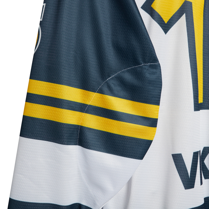 Maillot de hockey sur glace avec col à lacets – 220 g/m² publicitaire personnalisé - vue 6