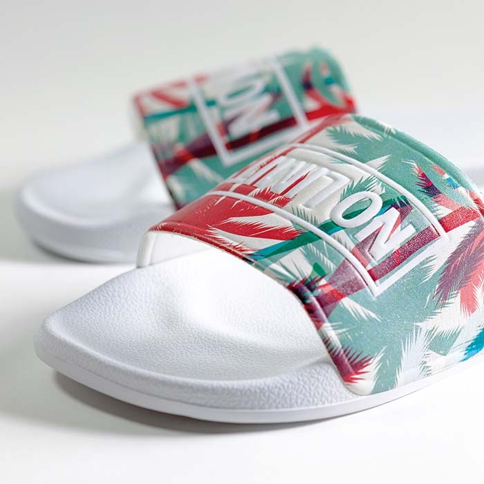 YC6787 Claquettes antidérapantes unisexes avec semelles noires ou blanches. publicitaire personnalisé - vue 6