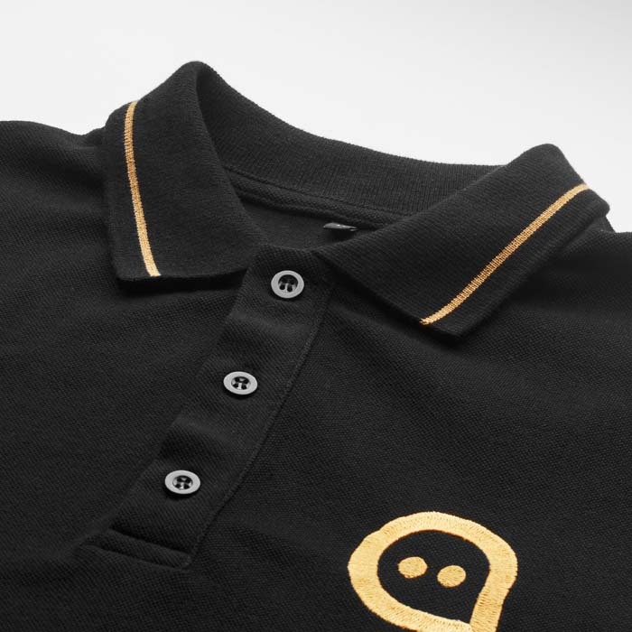 Polo contrasté côtés/bras en coton 190gsm publicitaire personnalisé - vue 7