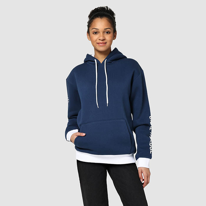 Sweat à capuche unisexe sur mesure coupe moderne. publicitaire personnalisé - vue 7