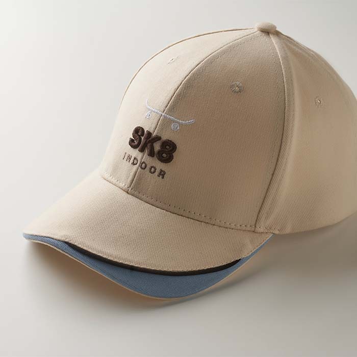 MH2015 Coton épais brossé avec sandwich et visière multicolore. publicitaire personnalisé - vue 7