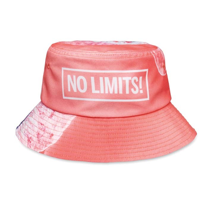 MH2321 Bob en polyester 260gsm en quadrichromie. Motif sur un côté et choix entre un... publicitaire personnalisé - vue 7