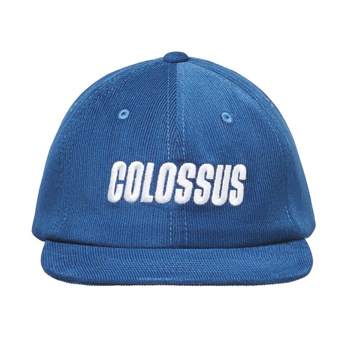 Casquette à visière plate à 6 panneaux, non structurée, en coton velours. publicitaire personnalisé - vue 7