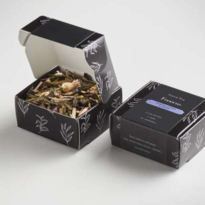 coffret cadeau de 4 thés zen et barres chocolatées publicitaire personnalisé - vue 7