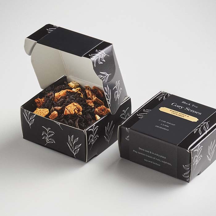 MI4007 coffret cadeau de 2 thés zen et barres chocolatées publicitaire personnalisé - vue 7