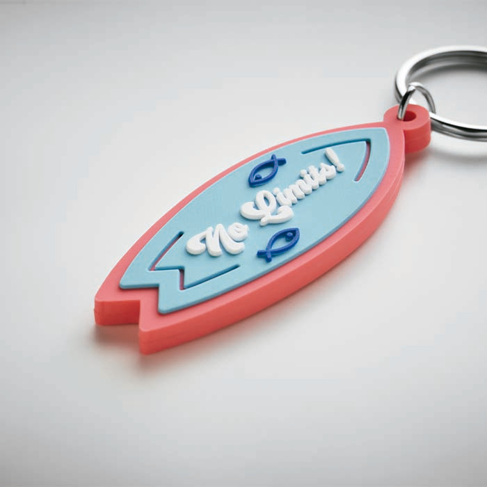 MK1002 Votre motif sur les 2 faces et un anneau fendu standard. (≤25cm2) publicitaire personnalisé - vue 7