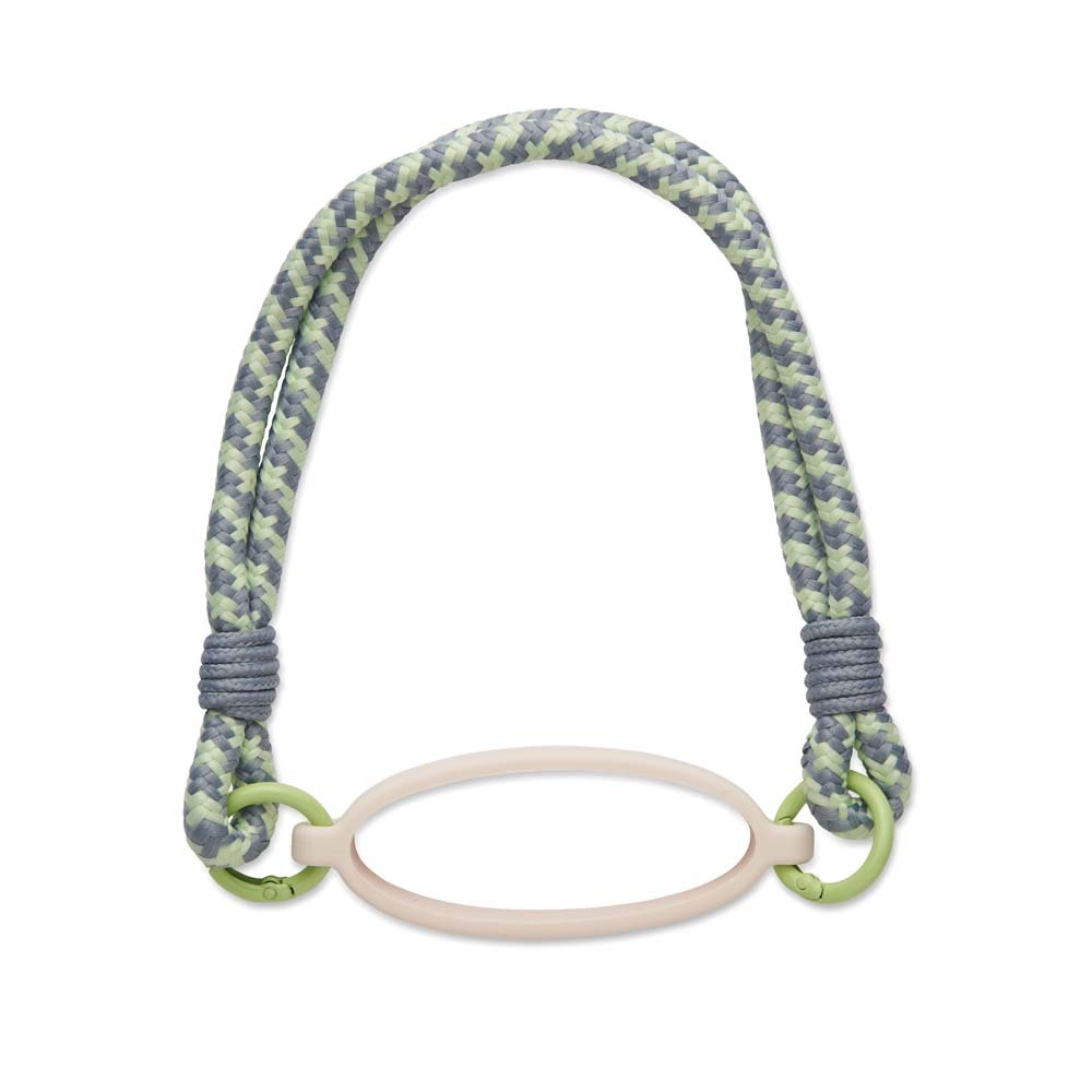 MLBH02 Porte-bouteille à cordon bicolore avec étiquette/logo, selon votre design. publicitaire personnalisé - vue 7