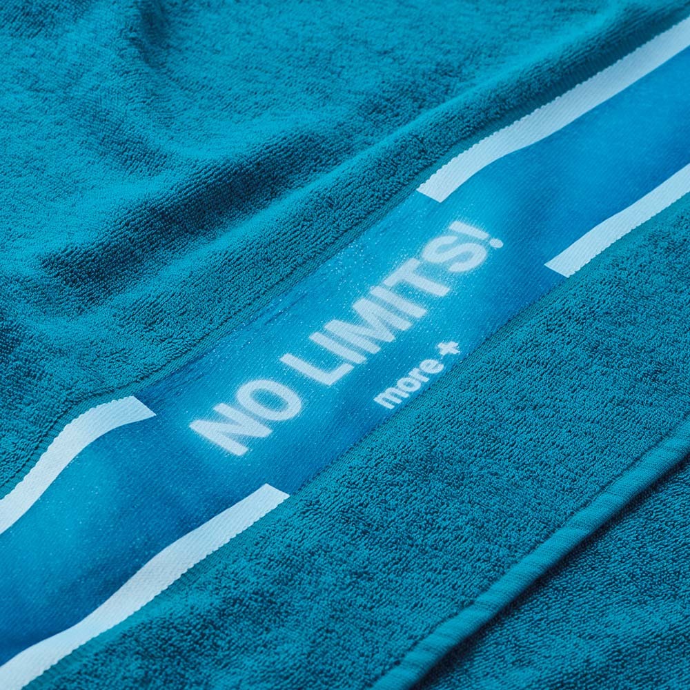 MT4015 Serviette de plage en coton avec bordure en polyester sublimé (350 ou 400 g/m²) publicitaire personnalisé - vue 7