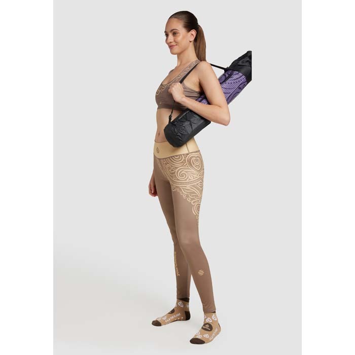 Tapis de yoga en quadri en microfibre et caoutchouc publicitaire personnalisé - vue 7