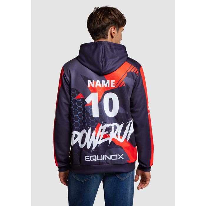 SG1032 Sweat à capuche unisexe sublimé en quadri à votre motif. publicitaire personnalisé - vue 7